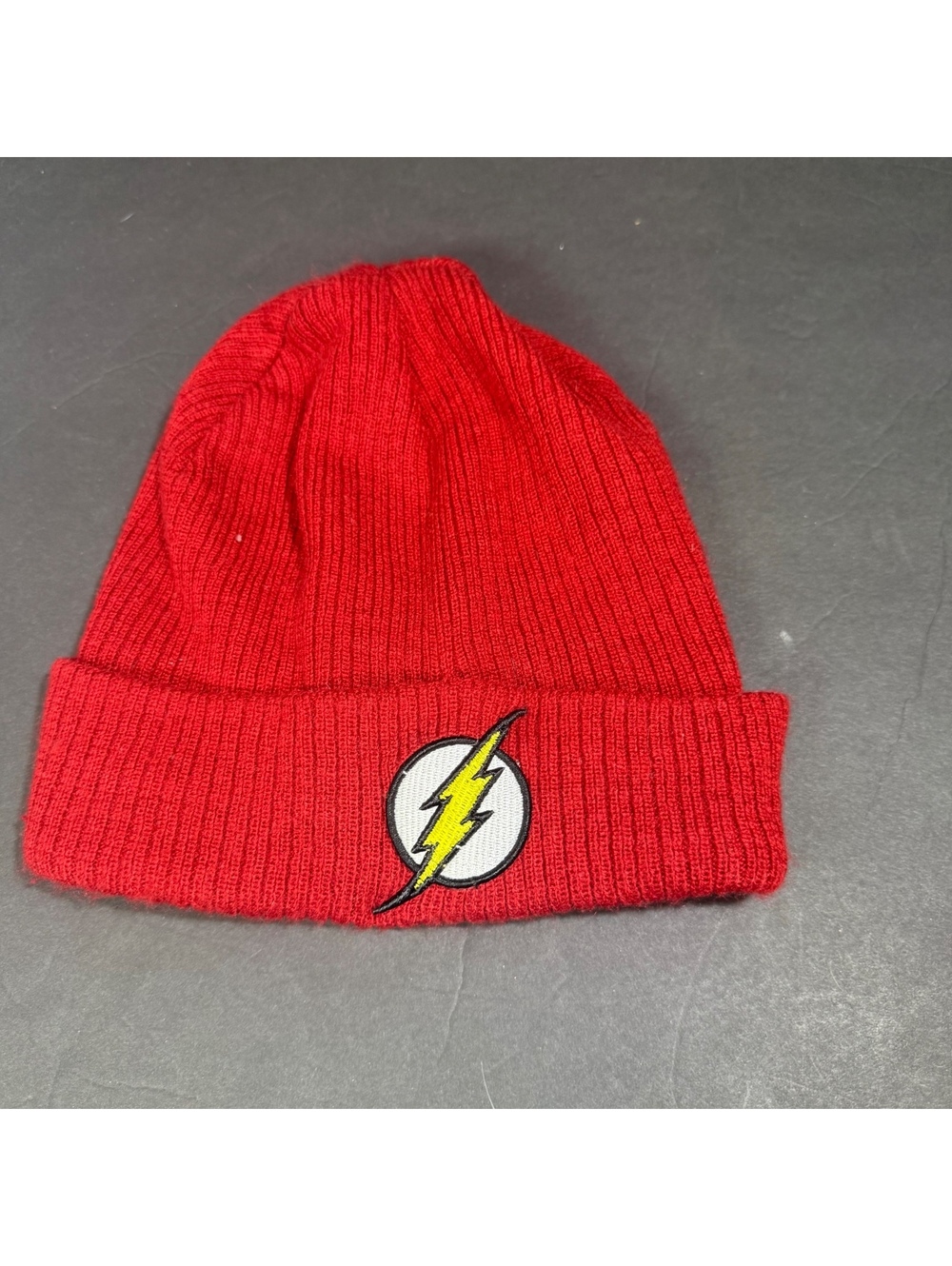 DC Comics The Flash Red Kids Beanie Winter Hat
